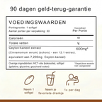 Ceylon Kaneel 7200mg Equivalent met MCT Olie