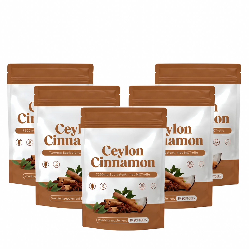 Ceylon Kaneel 7200mg Equivalent met MCT Olie