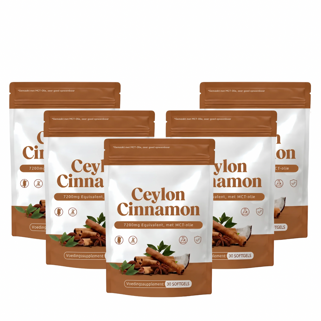 Ceylon Kaneel 7200mg Equivalent met MCT Olie